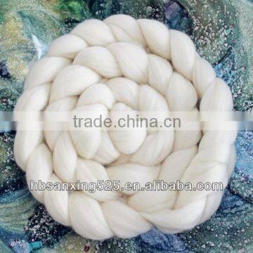 2014 New year Promotional Australia Merino Wool Top roving fiber spinning felting weaving