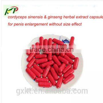 Natural herbal extract capsule For male power sexual stamina manufacturers