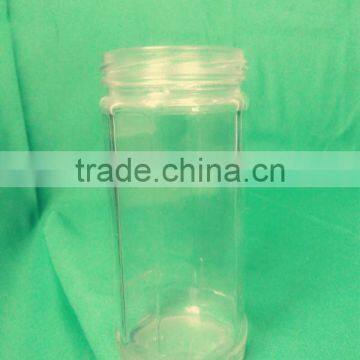 645ml polyhedral ecofriendly glass jar for jam