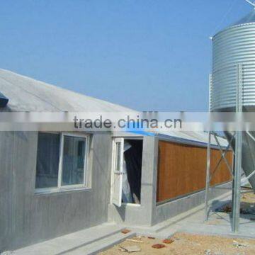 Huabo CE approved feed tower/silo chicken farm