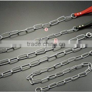 Long link chain for dogs