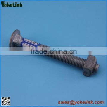 Hot dip galvanized machine bolts