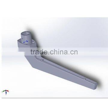 Customized Zinc Die Casting Pull Furniture Cabinet Handle photo-2