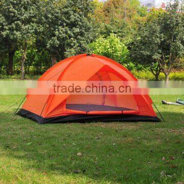 2017 new 4 Person 2 Layer camping tent,outdoor tent with With Fiberglass Pole