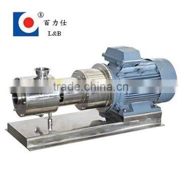 3 stage inline high shear homogenizer