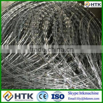 High Security BTO-10 450MMX10M Flat Warp Razor Barbed Wire With Cheaper Price photo-4