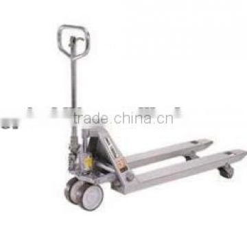 Low file pallet truck