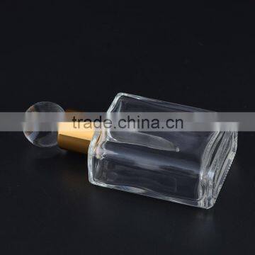 Unique Design 15ml Square Shaped Empty Clear Perfume Glass Bottles With Glass Stick for Cosmetic Packaging photo-4