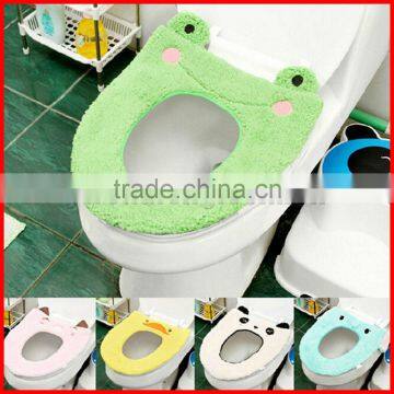 cute cartoon winter warm toilet seat cover wc product bathroom the thick toilet mat comfortable mats set seat pad potty cover