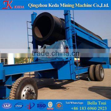 Gold Trommel Washing Machine/placer Mining Equipment/rotary Scrubber photo-4