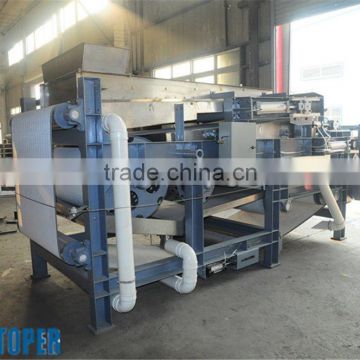 Advanced technology design hot saled sludge dewatering belt press