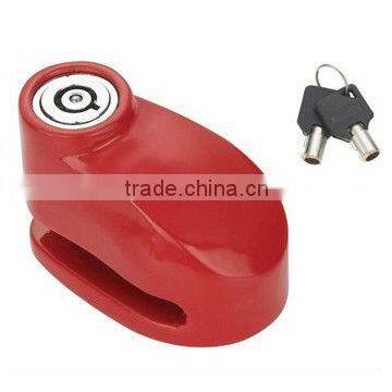 motorcycle zinc alloy disc brake lock