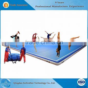 Wholesale High Quality Double Wall Fabric Inflatable Air Track Gymnastics