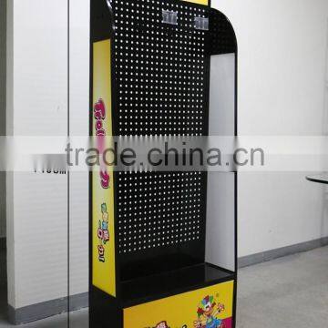 Supermarket Rotating Pegboard Metal Display Stand photo-2