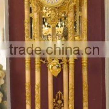 Magnificent French Louis XV Style Palace Standing Clock, Dore Bronze Antique Standing Clock photo-6