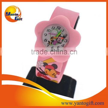 Custom silicone Slap wrist watch