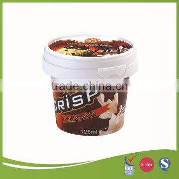 125ml ice cream plastic cup