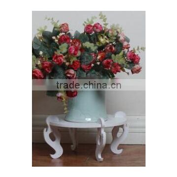 Store More White Wedding Flower Stand Centerpieces