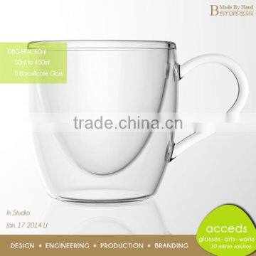 2016 Hot Selling Cheap Creative Handmade Glass Milk Cup