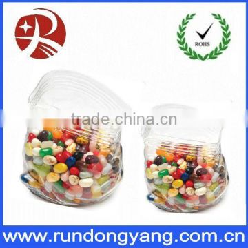 New design clear PVC bag for packing in bowl shape