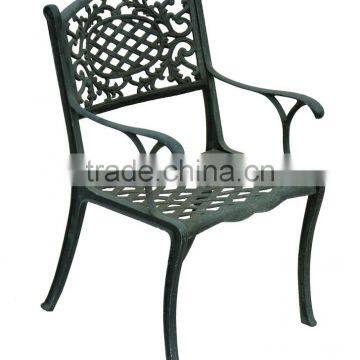 garden cheap cast aluminum chairs