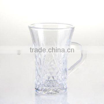 Machine Made Style Clear Glass Tea Cup For Tea photo-2