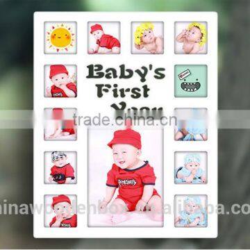 2015 fashion love Wooden picture frame for kids