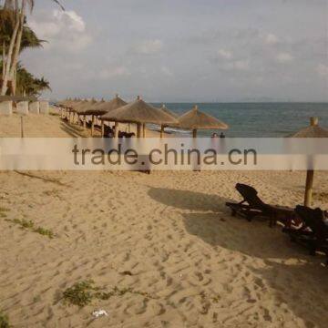 beach umberella decoration synthetic thatch roof , PVC material synthetic thatch roof