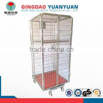 Multifunctional cargo trolley, removable metal cage, metal steel cage