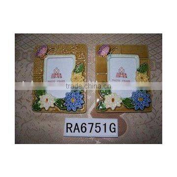 ceramic photo frame,home decoration, promotional gift