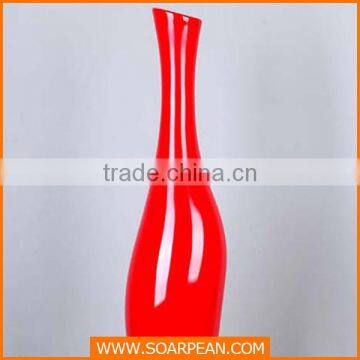 hot sale elegant home decoration glass vase for sales