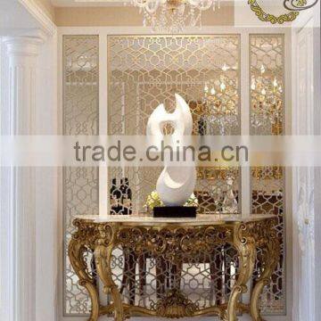 Hallway Furniture Console With Marble Top For Room Decoration