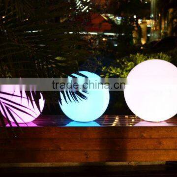 Waterproof Floating LED Ball Light Outdoor with Rechargeable Battery and Remote Control