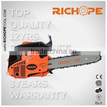 RICHOPE Best Quality High Peformance 25CC Gasoline Chain Saw for Tree Cutting CS2500