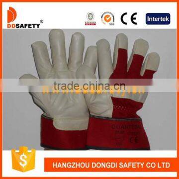 Cow Grain Leather Safety Glove