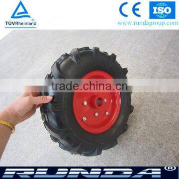 Heavy duty mini tractor pneumatic rubber wheel