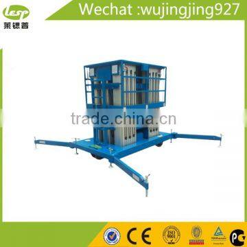 Aerial Working Table Aluminum Alloy 19.7M Four Mast Portable Vertical Hydraulic Platform Lift photo-3
