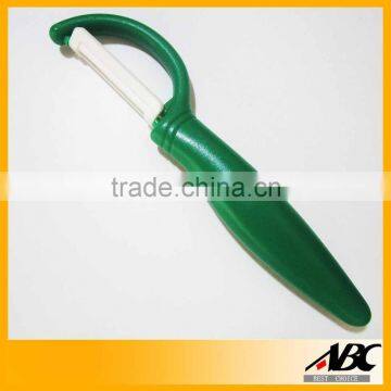 High Quality Kitchenware Green Color Ceramic Orange Peeler