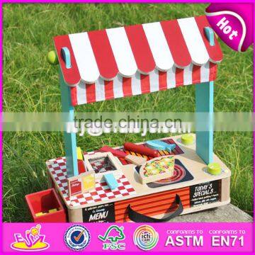 2017 New Design Wooden Kids Play Grill Preschool Pretend Wooden Kids Play Grill Funny Toys Wooden Kids Play Grill W10D127 photo-6