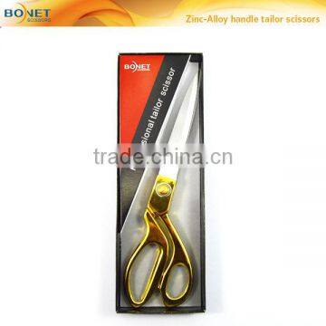 S13003G1 CE Certificated professional tailoring gold plated stainless steel dressmaker scissor