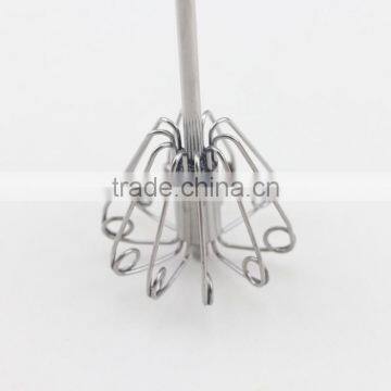 New Easy Kitchen Handle Push Whisk Versatile Egg Beater photo-5