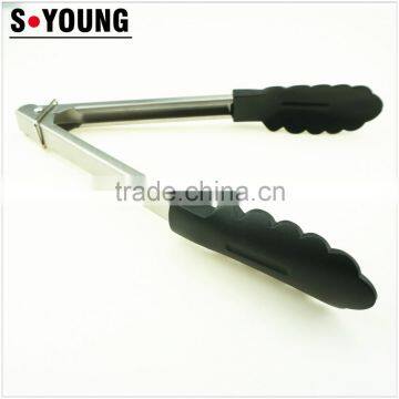 35016 Nylon Kitchen Tongs BBQ Cooking Food Salad Tongs photo-4