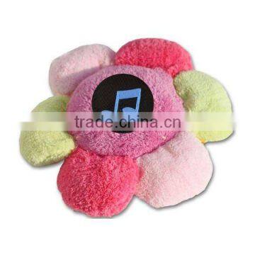 Plush Flower Shape Speaker Cushion