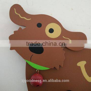 Hot Sale Dog Pet Animal Print Home Decoration Wooden Wall Hook photo-2