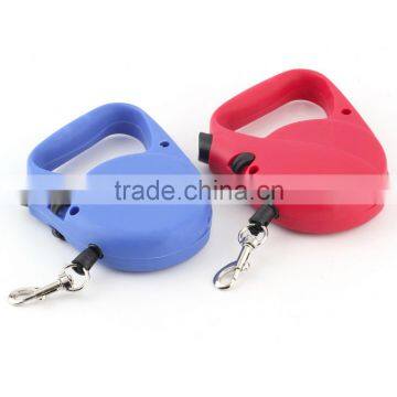 One-handed With Lock Retractable Pet Etendable Leash Lead for Dogs Cats Small Medium Large 3M Red Black Pink High Quality photo-2