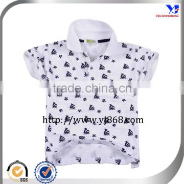 Polo style Custom-made kids trendy clothing