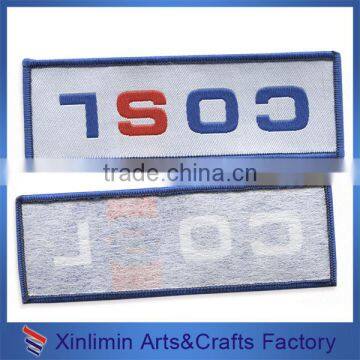 Personalized pattern custom letter woven patch