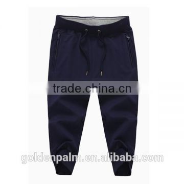 OEM high quality mens fashion jogger capri pants stylish track pants