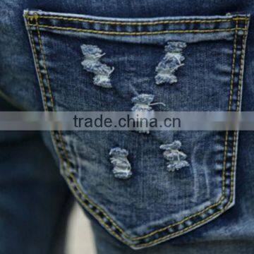 European Casual Straight Slim Fit Jeans for Men, Plus Size Men Jeans photo-3