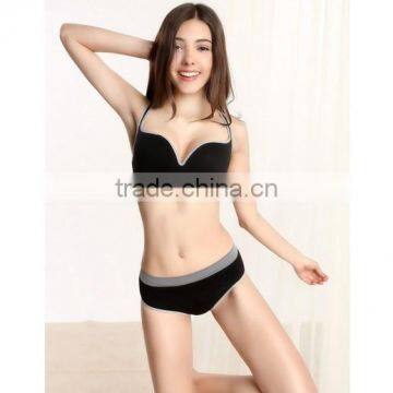 Fashion Ladies Sexy Seamless Sports Bra Set Stock,1405031